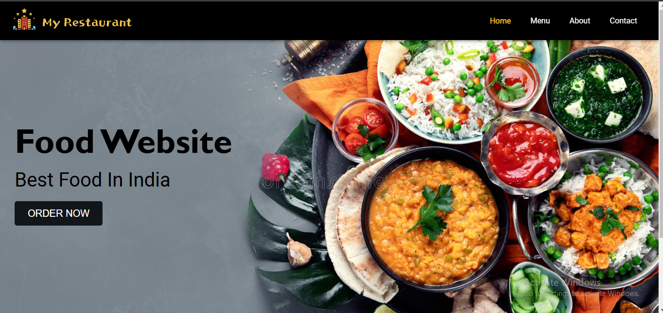 food-website